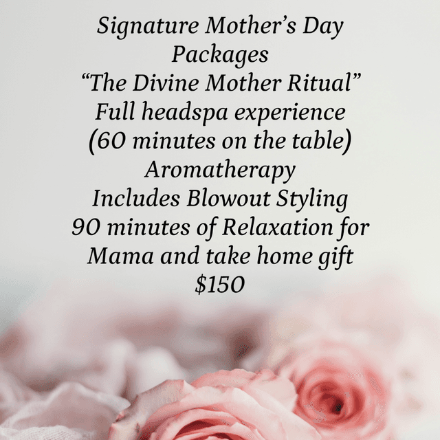 The Divine Mother Ritual at Tranquil Touch Headspa and Salon in Lakewood, NJ